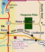 Ferguson Flats mini map